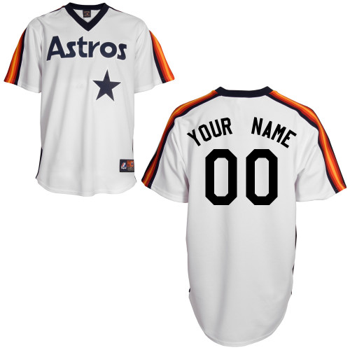 Customized Youth MLB jersey-Houston Astros Authentic Home Alumni Association Baseball Jersey